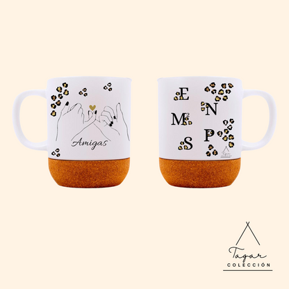 TAZA KENIA AMIGAS ANIMAL PRINT