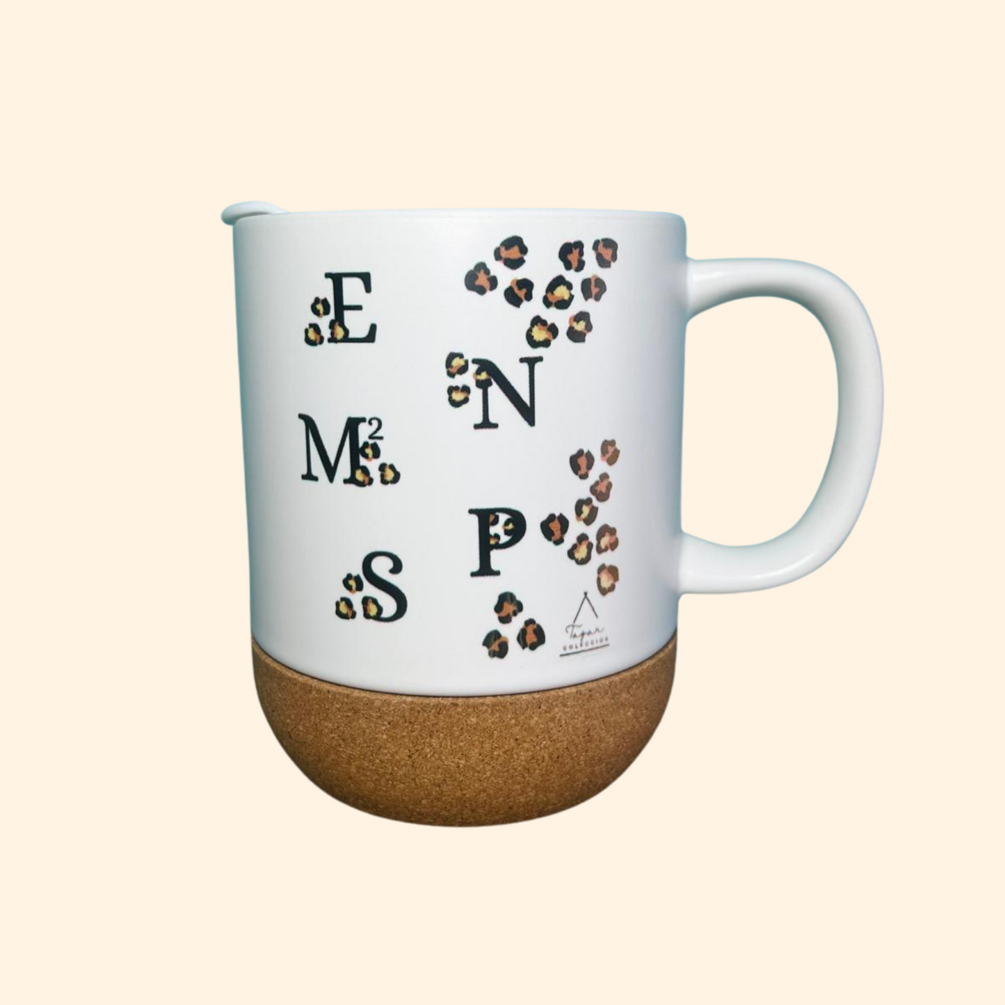 TAZA KENIA AMIGAS ANIMAL PRINT